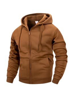 Men's Zip Hoodie Jacket Hooded Sports Outdoor Daily Basic Casual Autumn Winter Hoodies Sweatshirts Cardigan Jacket