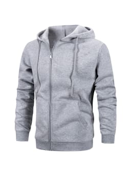 Men's Zip Hoodie Jacket Hooded Sports Outdoor Daily Basic Casual Autumn Winter Hoodies Sweatshirts Cardigan Jacket