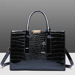 Patent Leather Women Messenger Bags Crocodile Female Crossbody Shoulder Hand Bags for Women High Quality Ladies Handbags