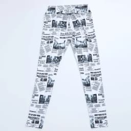 Newspaper Leggings Women Tattoo Pants Newspaper Fitness Workout 3D Print Sportswear Sexy Women Pants Leggings Soft Body Shape