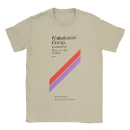 Men T-Shirts Makatussin Comp 80ml Label Vintage Cotton Tee Shirt Short Sleeve Funny T Shirts Crewneck Clothes Summer