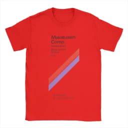 Men T-Shirts Makatussin Comp 80ml Label Vintage Cotton Tee Shirt Short Sleeve Funny T Shirts Crewneck Clothes Summer