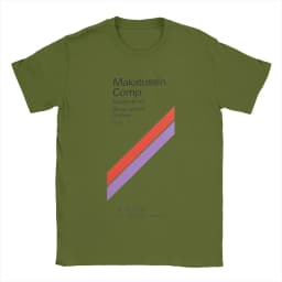 Men T-Shirts Makatussin Comp 80ml Label Vintage Cotton Tee Shirt Short Sleeve Funny T Shirts Crewneck Clothes Summer