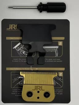 Original JRL2020C Professional Hair Clipper Standard Faded Ultra Thin Stainless Steel Ceramic Blade 2020T Trimmer Charging Base