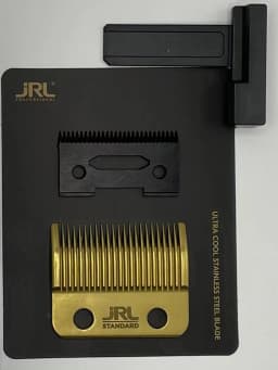 Original JRL2020C Professional Hair Clipper Standard Faded Ultra Thin Stainless Steel Ceramic Blade 2020T Trimmer Charging Base