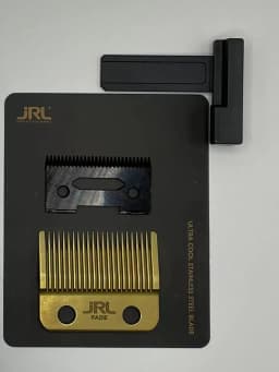 Original JRL2020C Professional Hair Clipper Standard Faded Ultra Thin Stainless Steel Ceramic Blade 2020T Trimmer Charging Base