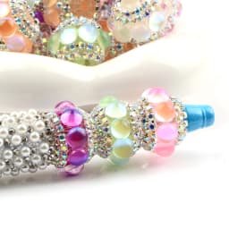 4pcs Random Color Creative Cat Eyes Round Acrylic Beads for Jewelry Making Diy Jewelry Bracelet Ornaments Key Chain Beaded Pen