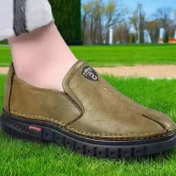 Men's Shoes Comfortable Fashion Synthetic Leather Shoes Soft Sole Soft Surface Non-Slip Men's Leather Shoes