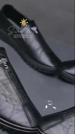 Men's Shoes Comfortable Fashion Synthetic Leather Shoes Soft Sole Soft Surface Non-Slip Men's Leather Shoes