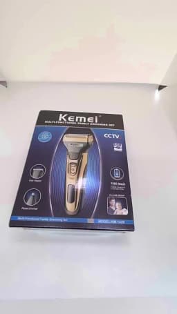Kemei 3in1 Grooming Kit Electric Shaver For Men Beard Hair Trimmer Body Nose Ear Shaving Machine Face Razor Rechargeable
