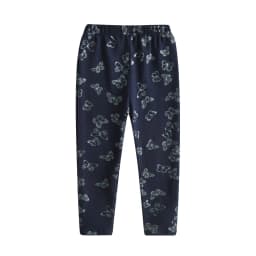 VIKITA Girls Autumn Spring Clothing Sets Kids Butterfly Print Long Sleeve Cotton Casual T Shirt and Trousers Suit 2 Pcs Clothes