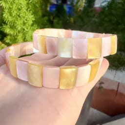 New Fashion AAAA 8X10MM Natural Abalone Shell Bracelet for Men and Women Energy Gemstone Summer Beach Party Charm Jewelry Gift