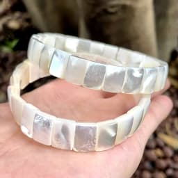 New Fashion AAAA 8X10MM Natural Abalone Shell Bracelet for Men and Women Energy Gemstone Summer Beach Party Charm Jewelry Gift