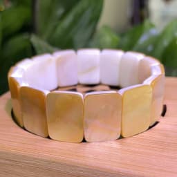 New Fashion AAAA 8X10MM Natural Abalone Shell Bracelet for Men and Women Energy Gemstone Summer Beach Party Charm Jewelry Gift