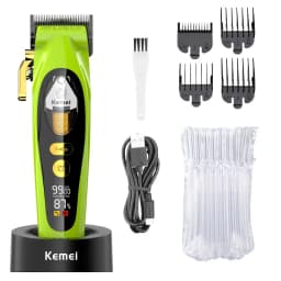 Kemei KM-2035 10W Big Power Electric Hair Clippers KM-2281 Rechargeable Trimmer KM-TX7 Dry And Wet Shaver For Men Cordless Kit