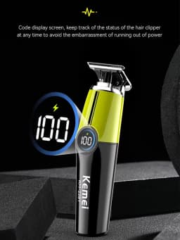 Kemei KM-2035 10W Big Power Electric Hair Clippers KM-2281 Rechargeable Trimmer KM-TX7 Dry And Wet Shaver For Men Cordless Kit