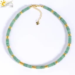Y2K Bohemia Crystal Choker for Women 7 Chakra Natural Gemstones Tiger Eye Beads Necklace Handmade Amethyst Pink Jewelry H554