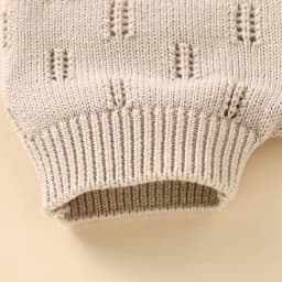 Cotton Baby Rompers Knit Infant Newborn Boys Jumpsuit Sleeveless Summer Toddler Girl Kid Clothing Hat Fashion Solid 2pcs Outfits