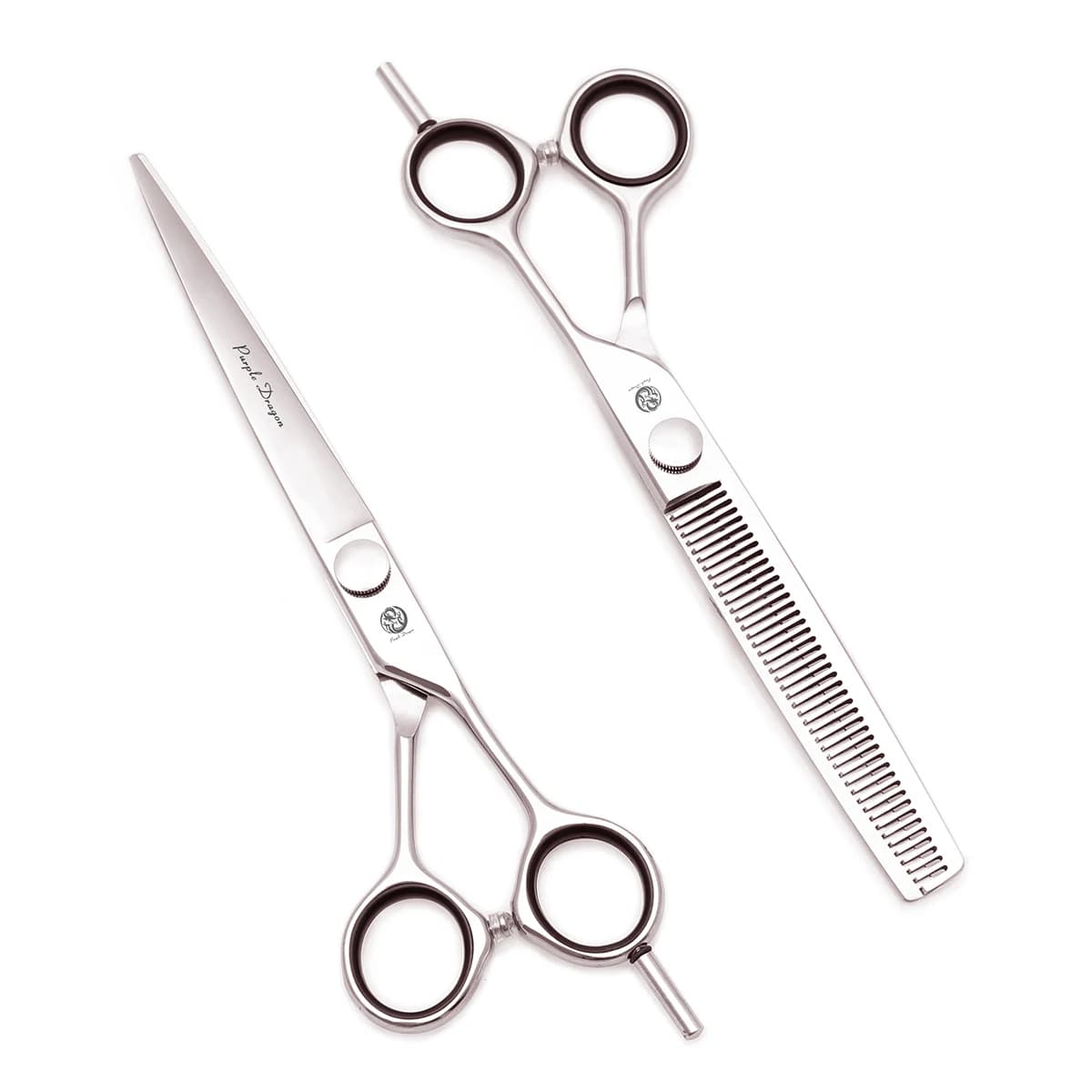 Professional Hairdressing Scissors Purple Dragon 5" 5.5" 6" 7" Japan 440C Hair Cutting Scissors Salon Thinning Scissors Z1021