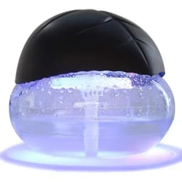 AC220V Water-Based Purifier Air Washer, Air Revitalizer & Freshener, Air Fresher with 7 LED Color for Rooms (Black)