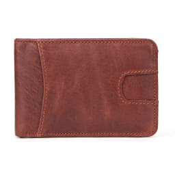 New Casual Genuine Leather Small Wallet For Men Male Slim Purse Man Credit Card Holder Mini Pocket Money Bag 4 Colors
