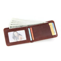 New Casual Genuine Leather Small Wallet For Men Male Slim Purse Man Credit Card Holder Mini Pocket Money Bag 4 Colors