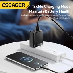 Essager 65W GaN Charger USB PD Type C Fast Charging Phone Adapter QC3.0 For iPhone 16 Pro Max Samsung Galaxy S23 Xiaomi Huawei