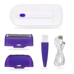 USB Rechargeable Women Epilator Portable Hair Removal Tool Rotary Shaver Body Face Leg Bikini Lip Depilator