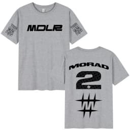 Rapper Morad MDLR T Shirts Men Women Clothing Fashion Vintage T-shirt Cotton Casual Oversized Short Sleeve T-shirts Streetwear