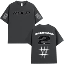 Rapper Morad MDLR T Shirts Men Women Clothing Fashion Vintage T-shirt Cotton Casual Oversized Short Sleeve T-shirts Streetwear