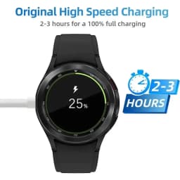 4 in 2 USB Charger Cable for Samsung Galaxy Watch 7/6/5 Pro/4/3 Charging Dock,USB Type C Cord for S23/S22/S20 Phone & Micro USB