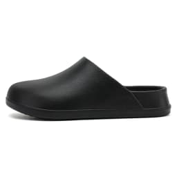 Mens Kitchen Chef Shoes Waterproof Garden Clogs Closed Toe Half Shoes Rubber Slippers Restaurant Hotel Working Summer Beach