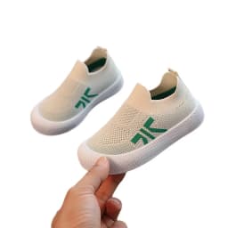 Size 20-31 Children Shoes Spring Autumn Kids Sneakers Soft Breathable Mesh Boys Slip-on Shoes Patchwork Color Girls Shoes
