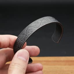 Nordic Viking Dragon Totem Bracelet Punk Stainless Steel Opening Bangles For Men Women Fashion Amulet Jewelry Gifts Dropshipping
