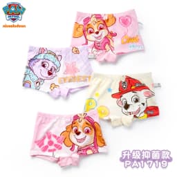 4pcs/set Genuine Paw Patrol Original Girls Undepants Skye Everest Cotton Underwear 2-4-6-8-year-old Kids Children Birthday Gift
