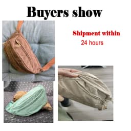 Women Waist Bag Corduroy Student Shoulder Handbag Crossbody Chest Breast Bag Fanny Pack Fashion Phone Female Bum Belt Purse 2025
