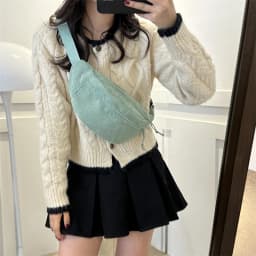 Women Waist Bag Corduroy Student Shoulder Handbag Crossbody Chest Breast Bag Fanny Pack Fashion Phone Female Bum Belt Purse 2025