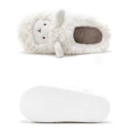 Winter Cotton Plush Sheep Slippers for Women and Men