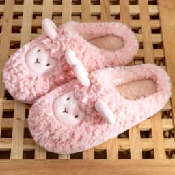 Winter Cotton Plush Sheep Slippers for Women and Men