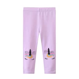 Jumping Meters 2-7T New Girls Leggings Pants Unicorns Embroidery Striped Children's Clothing Skinny Baby Pencil Pants Baby