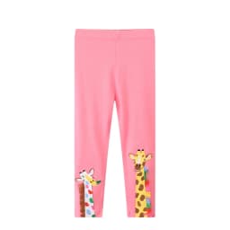 Jumping Meters 2-7T New Girls Leggings Pants Unicorns Embroidery Striped Children's Clothing Skinny Baby Pencil Pants Baby