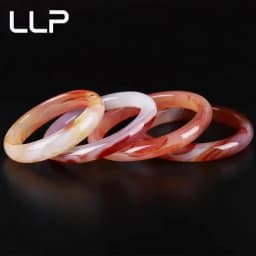 Red Flower Agate Bracelet Charm Fashion High Jewelry Elegant Designer Ladies Couple Bracelet Holiday Gift