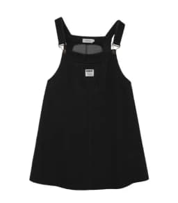 Childrenclothing Girls Denim Dress Spring 2024 New Fashion Casual Large Pocket Strap Casual Simple Solid Color Girls Dress