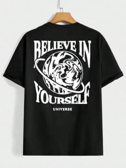 Believe In Yourself Printing Women T-Shirts Summer Casual Cotton Tee Shirts Street Fashion Short Sleeve Loose O-Neck Clothes