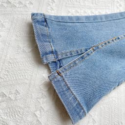 New Girl Denim Trousers Spring and Autumn New Korean Version of Children's Denim Spoofed Trousers Fashionable Foreign Girl Pants