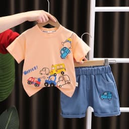New Summer Baby Clothes Suit Children Boys Casual T-Shirt Shorts 2Pcs/Sets Toddler Sports Outfits Infant Costume Kids Tracksuits