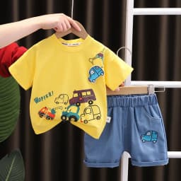 New Summer Baby Clothes Suit Children Boys Casual T-Shirt Shorts 2Pcs/Sets Toddler Sports Outfits Infant Costume Kids Tracksuits