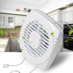 220V 4/6/7inch 110/150/180mm silence Ventilating Strong Exhaust Extractor Fan for Window Wall Bathroom Toilet Kitchen Mounted