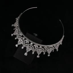 Princess Crowns For Wedding Bride Headdress Cubic Zirconia CZ Bridal Tiara Crown For Women Girl Birthday Party Prom Hair Jewelry