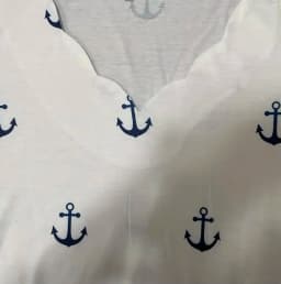 Fashion Fresh Style Summer A-Line Casual Small Boat Medium Stretch Dress Sexy Wave V-Neck Short Sleeve Anchor Print Floral Dress